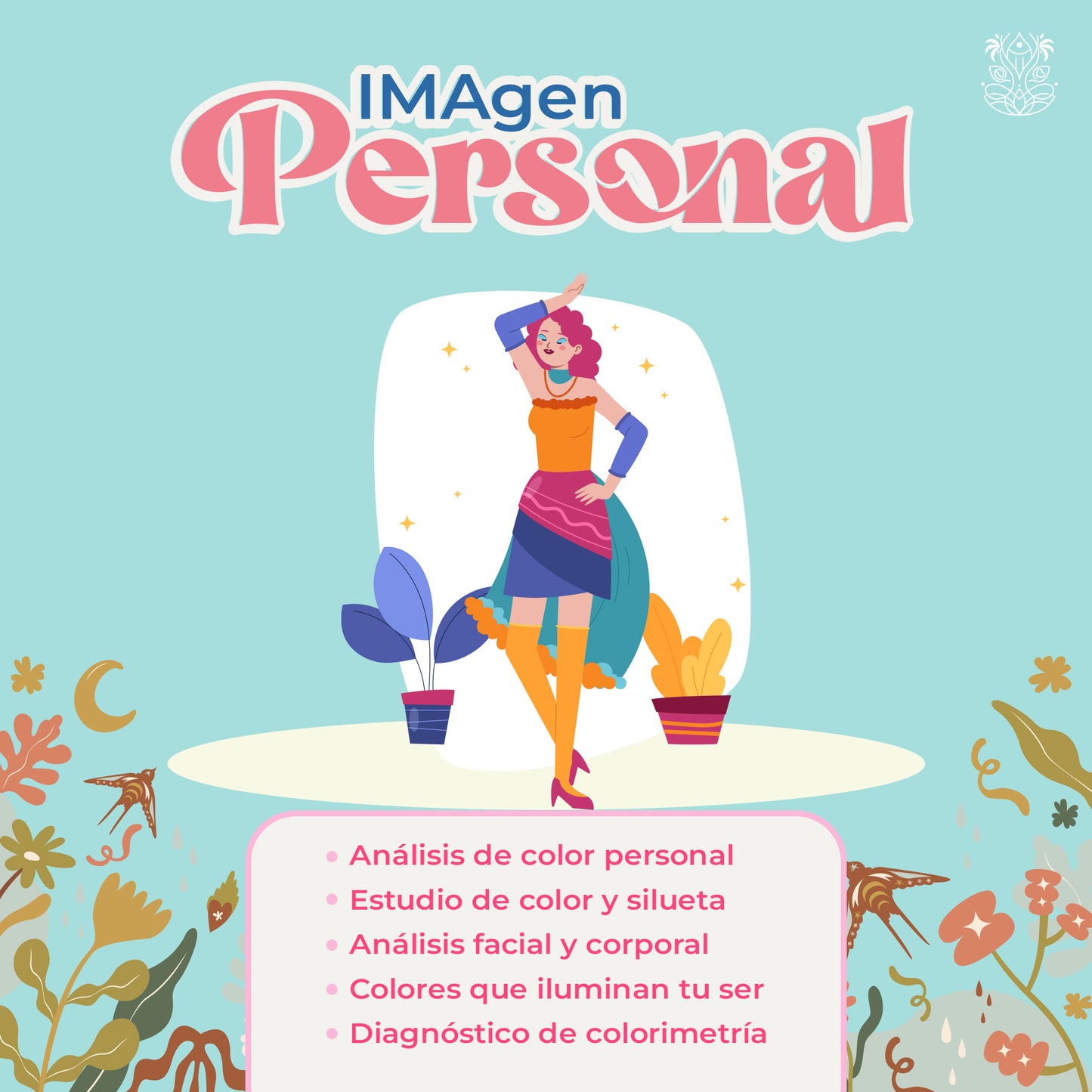 Online 🌏 - 🎨✨ Diagnóstico de Colorimetría, Visagismo y Silueta – Reconoce tu luz, tu forma y tu esencia