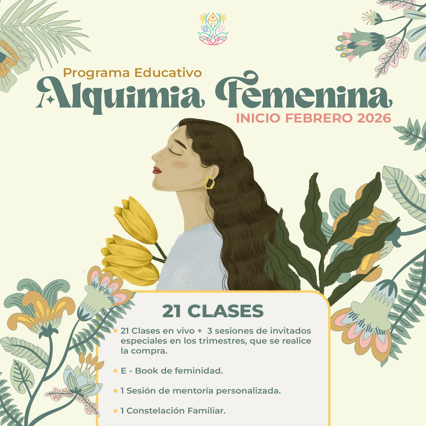 Programa Educativo "Alquimia Femenina" - 21 clases
