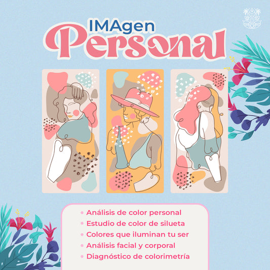 Presencial - CDMX 🎨✨ Diagnóstico de Colorimetría, Visagismo y Silueta – Reconoce tu luz, tu forma y tu esencia
